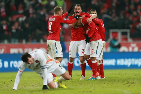 Russian Football Premier League. Spartak vs. Ural