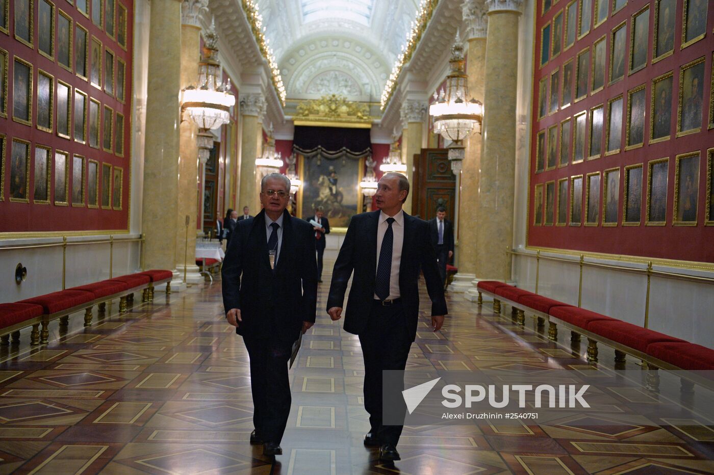 Vladimir Putin's working visit to Northwestern Federal District