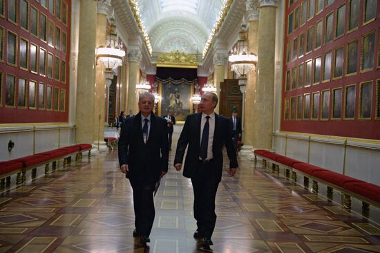 Vladimir Putin's working visit to Northwestern Federal District