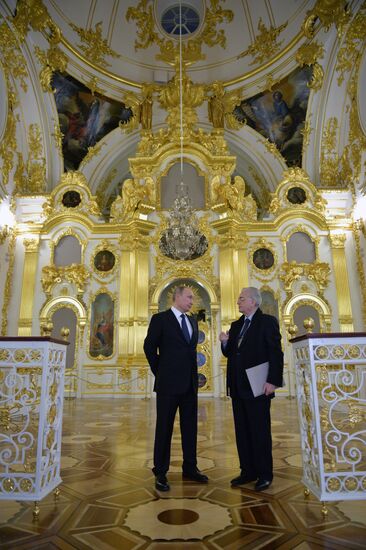 Vladimir Putin's working visit to Northwestern Federal District