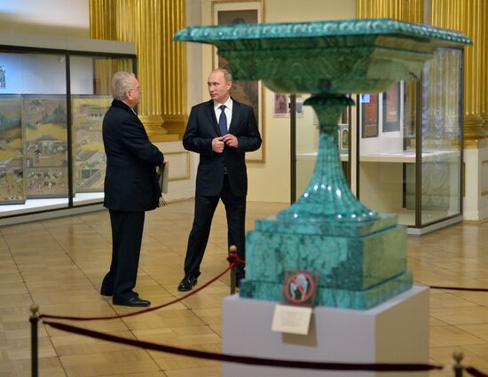 Vladimir Putin's working visit to Northwestern Federal District