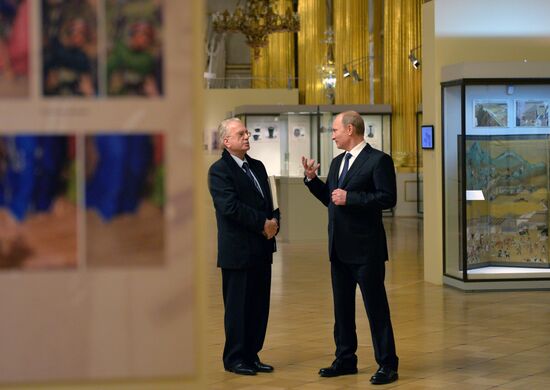 Vladimir Putin's working visit to Northwestern Federal District