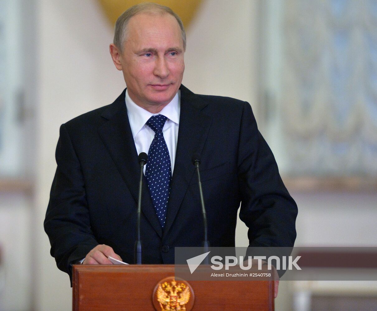 Vladimir Putin's working visit to Northwestern Federal District