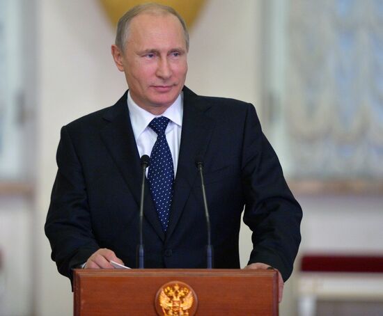 Vladimir Putin's working visit to Northwestern Federal District
