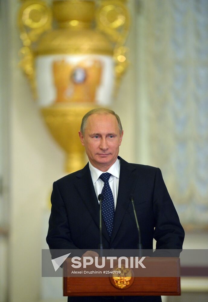 Vladimir Putin's working visit to Northwestern Federal District