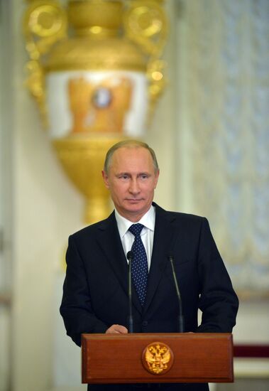 Vladimir Putin's working visit to Northwestern Federal District