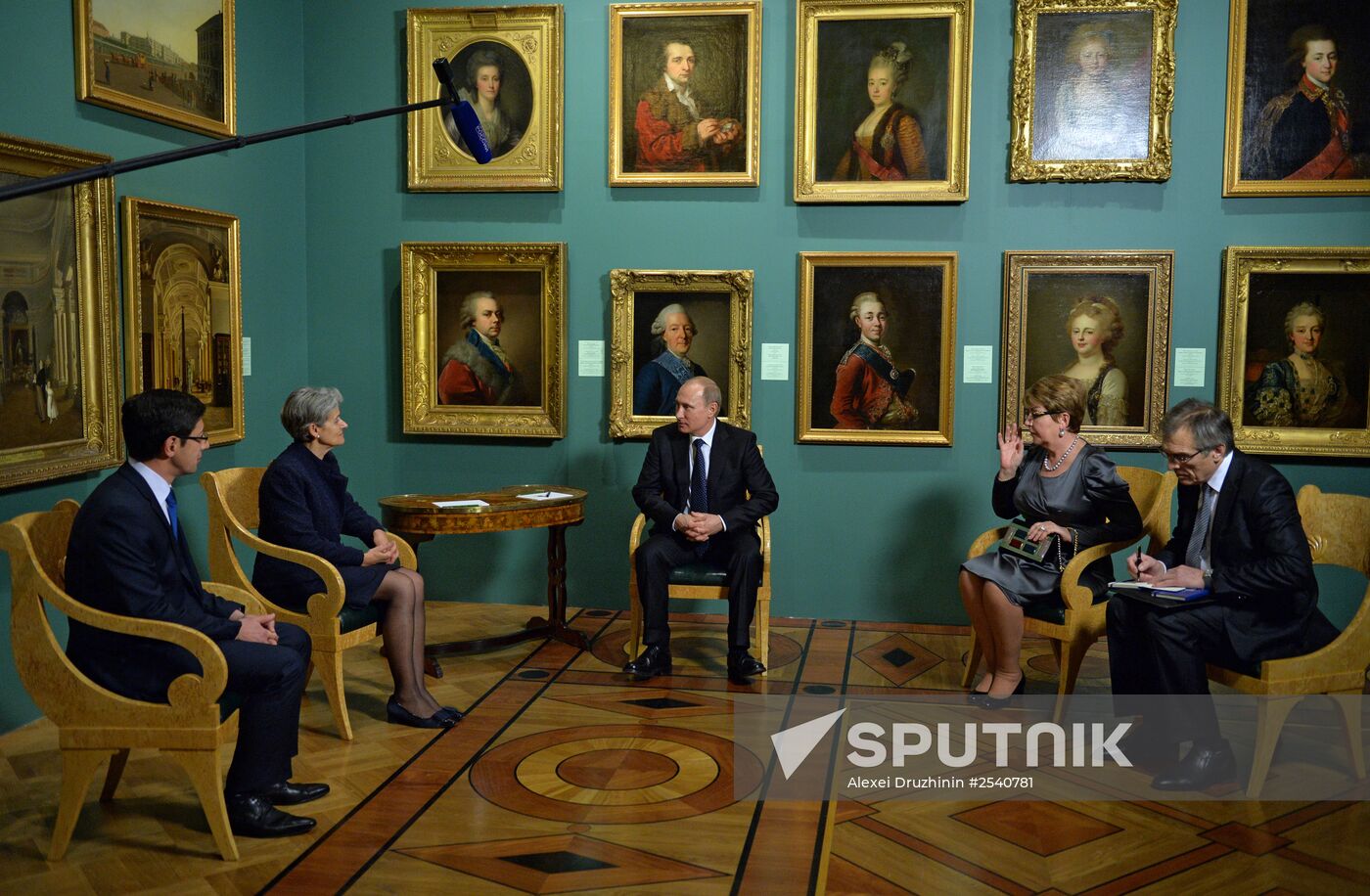 Vladimir Putin's working visit to Northwestern Federal District