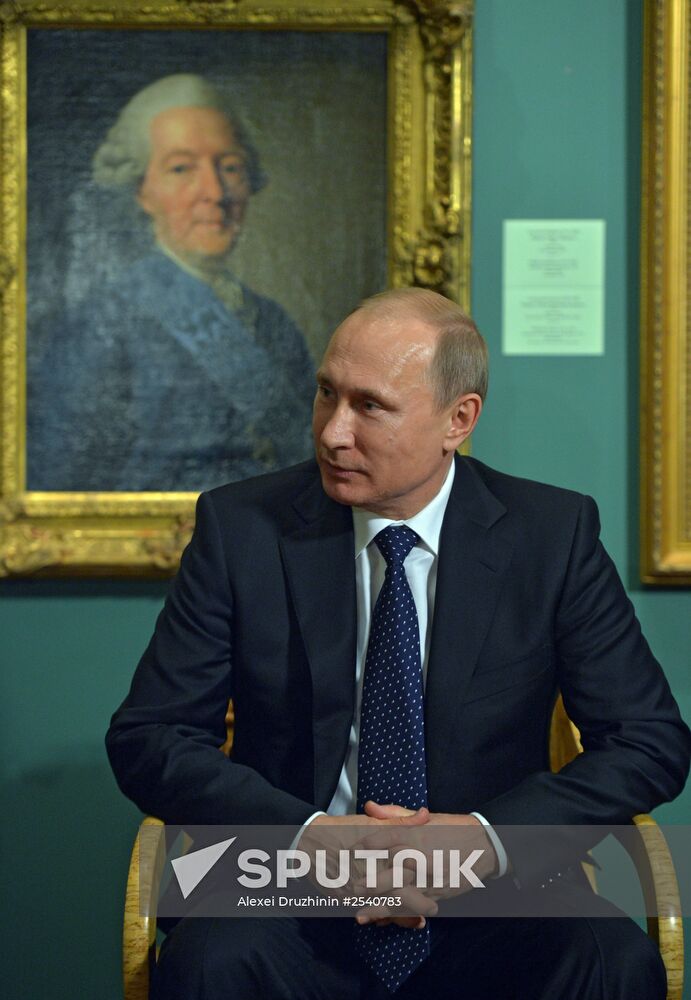 Vladimir Putin's working visit to Northwestern Federal District