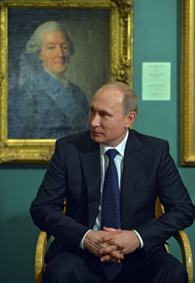 Vladimir Putin's working visit to Northwestern Federal District