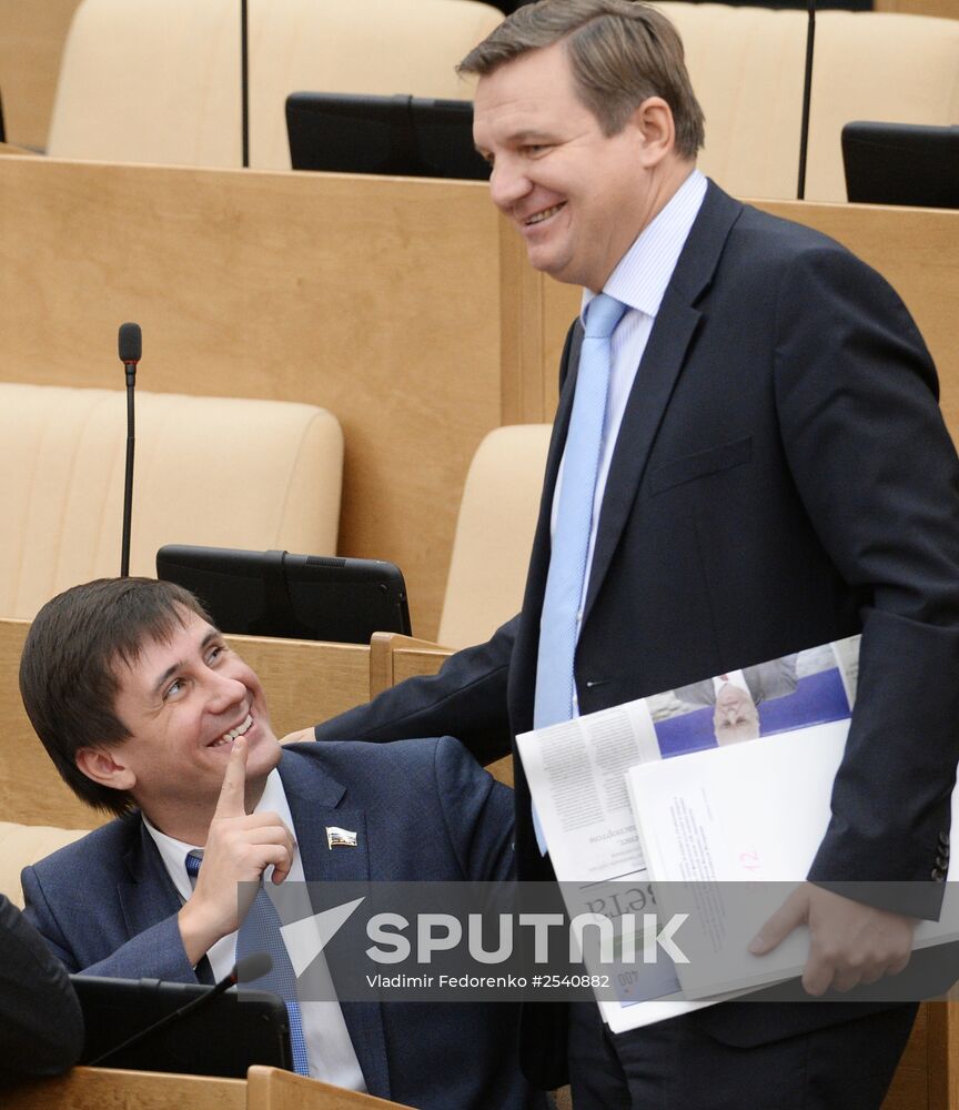 Plenary meeting of the State Duma of the Russian Federation