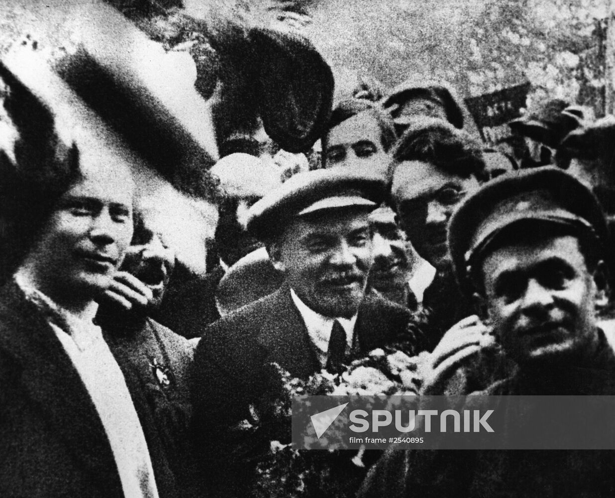 Vladimir Lenin at Second Congress of Comintern