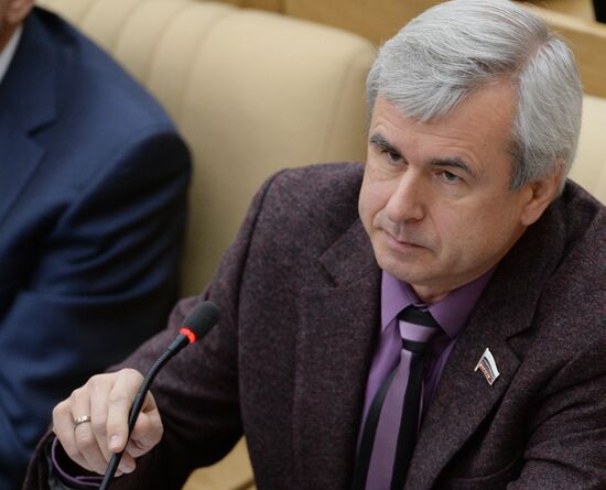 Plenary meeting of the State Duma of the Russian Federation