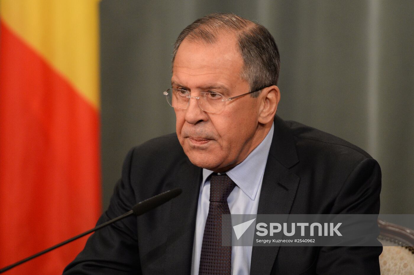 Sergei Lavrov meets with Didier Reynders