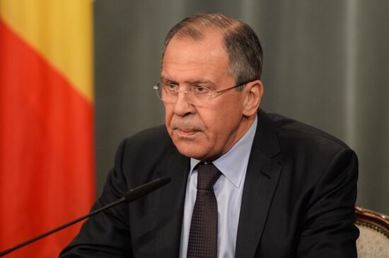 Sergei Lavrov meets with Didier Reynders