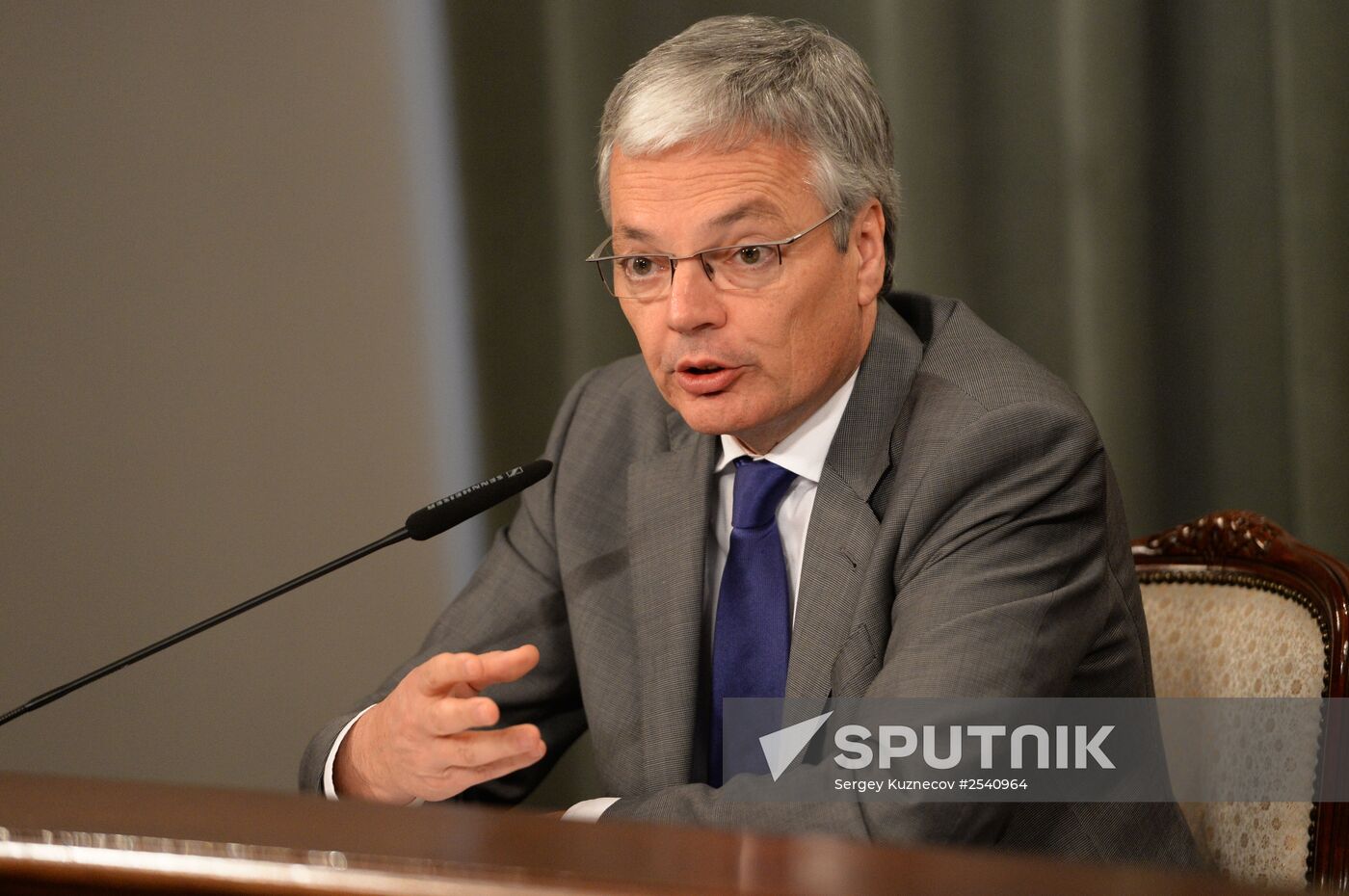 Sergei Lavrov meets with Didier Reynders