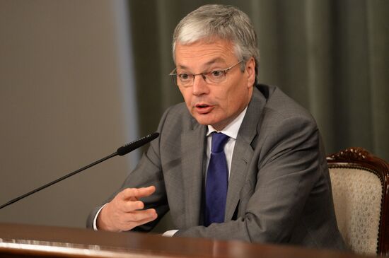 Sergei Lavrov meets with Didier Reynders