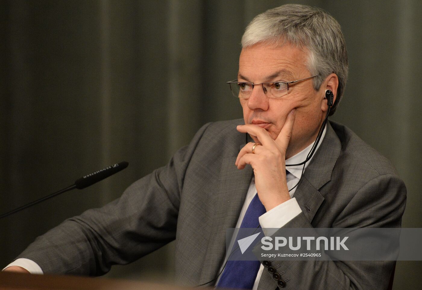 Sergei Lavrov meets with Didier Reynders