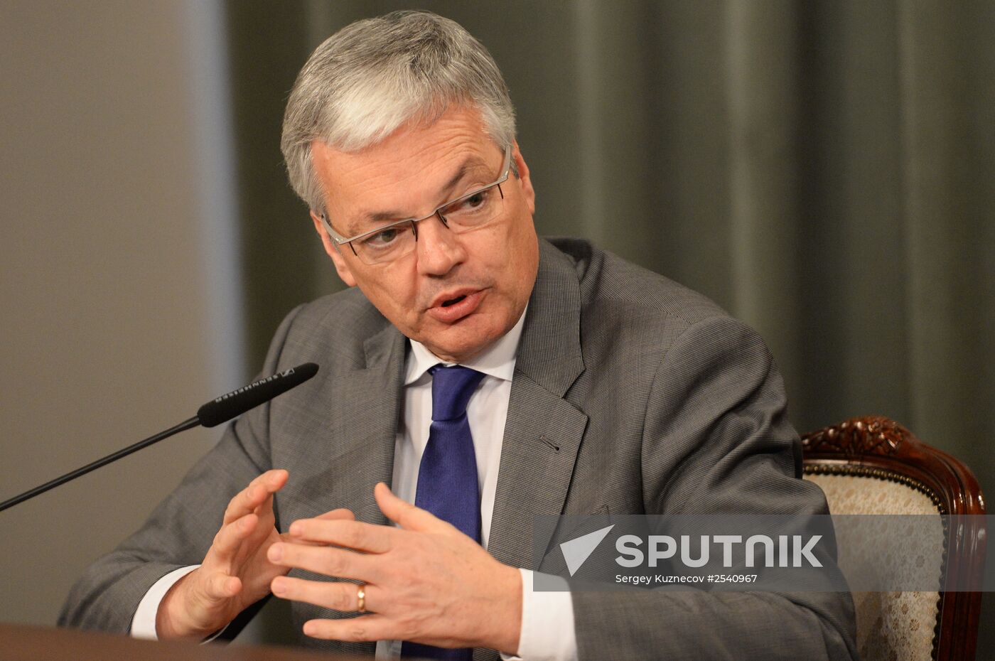 Sergei Lavrov meets with Didier Reynders