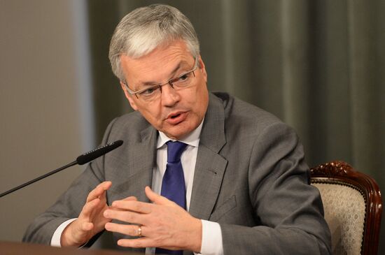 Sergei Lavrov meets with Didier Reynders