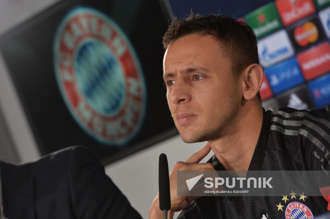 Football. Champions League. FC Bavaria on training session