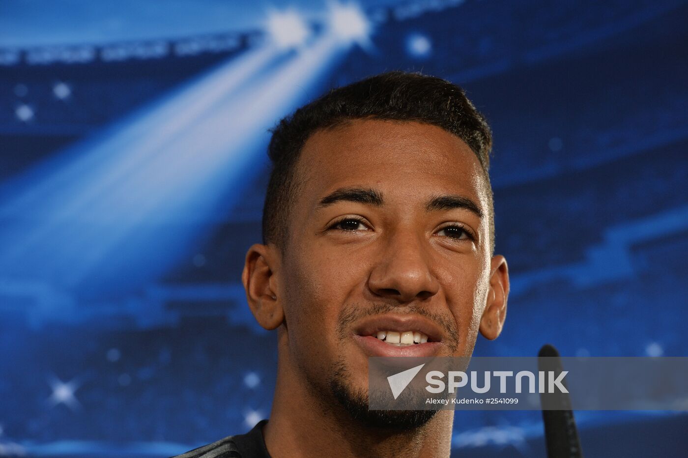 Football. Champions League. FC Bavaria on training session