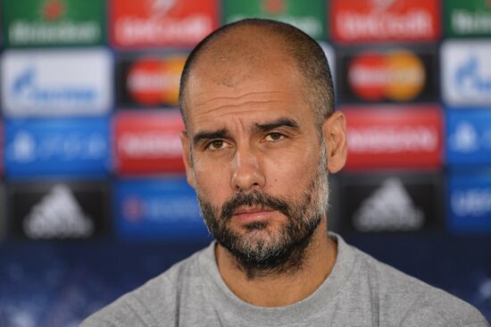 Football. Champions League. FC Bavaria on training session