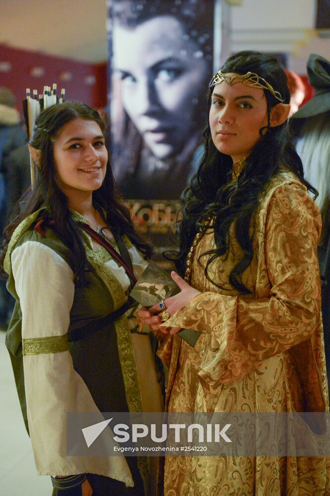 "The Hobbit: The Battle of the Five Armies" premieres in Moscow