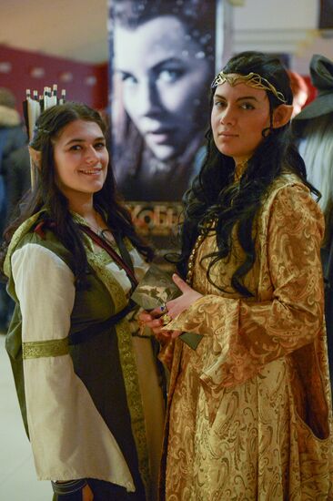 "The Hobbit: The Battle of the Five Armies" premieres in Moscow