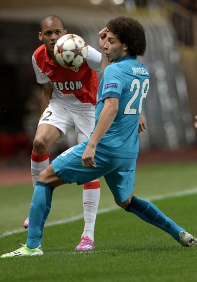 Football. UEFA Champions League. Monaco vs. Zenit