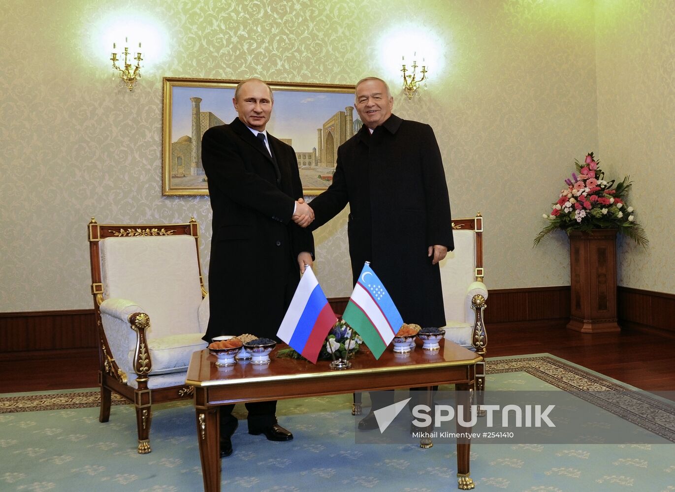 Vladimir Putin on official visit to Uzbekistan