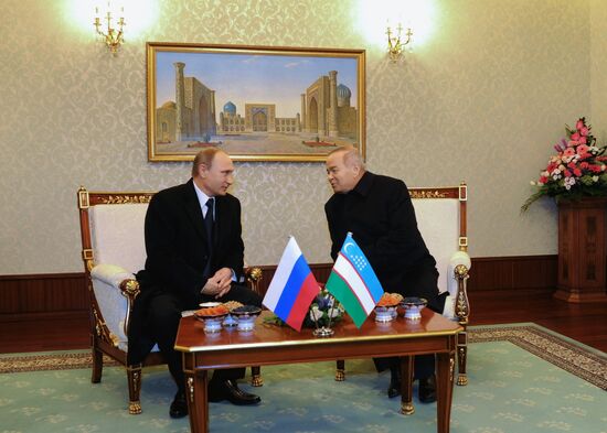Vladimir Putin on official visit to Uzbekistan