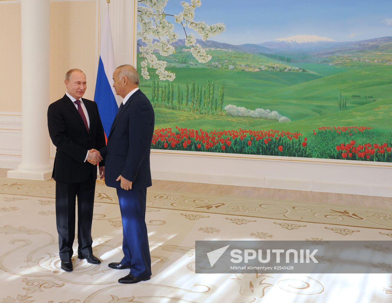 Vladimir Putin on official visit to Uzbekistan