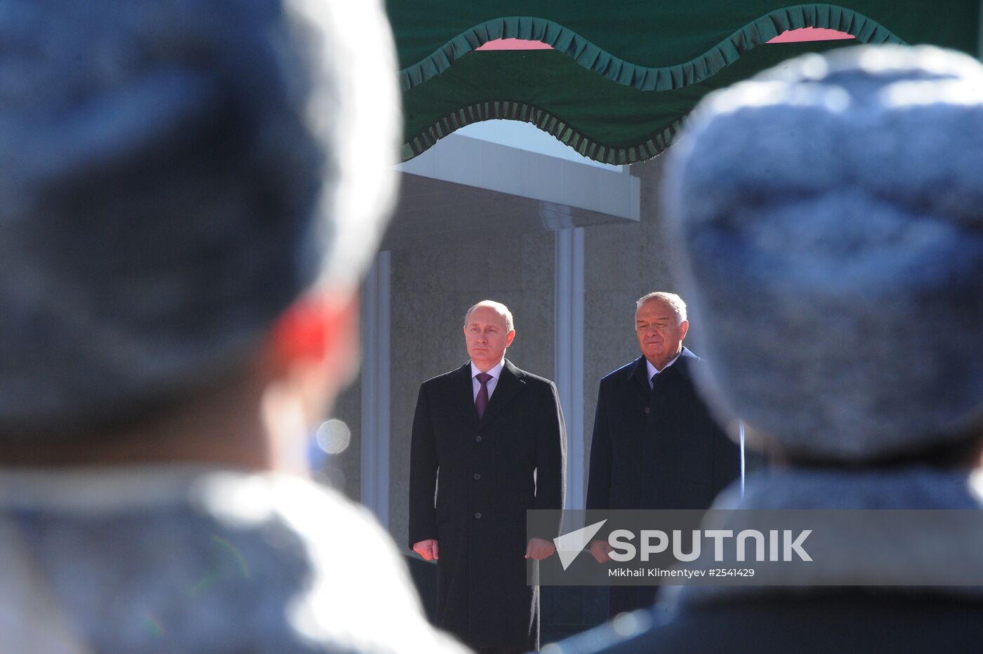 Vladimir Putin on official visit to Uzbekistan