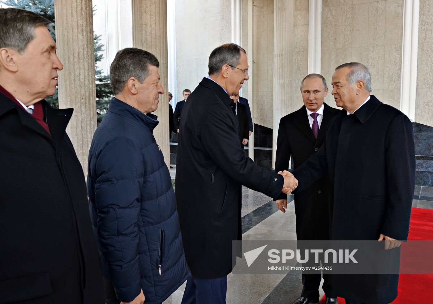 Vladimir Putin on official visit to Uzbekistan