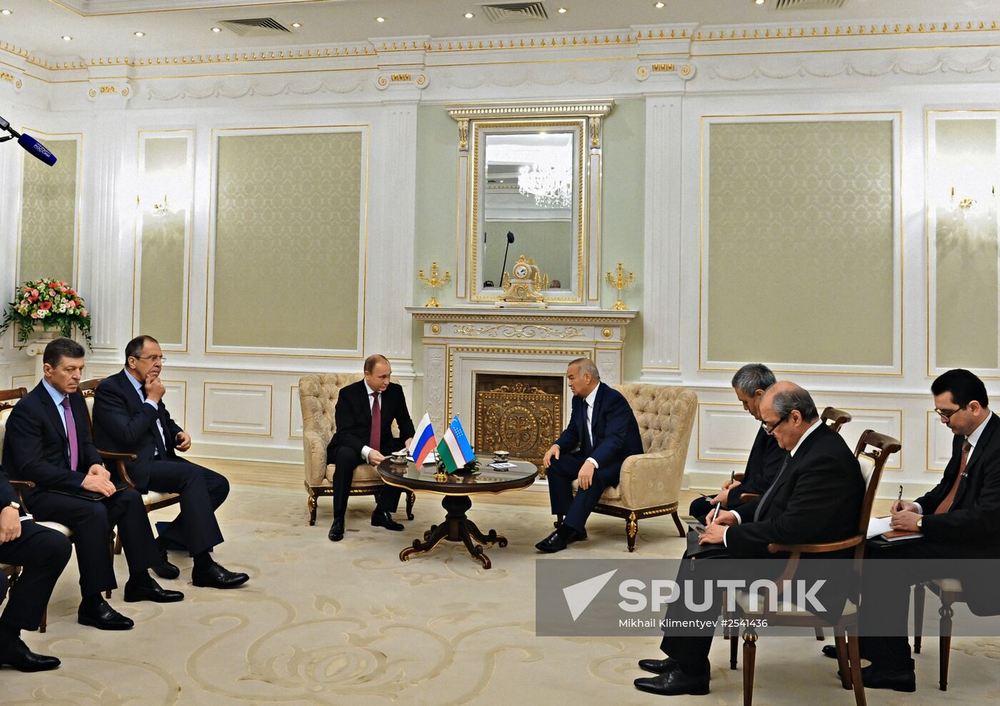 Vladimir Putin on official visit to Uzbekistan