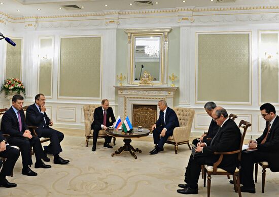 Vladimir Putin on official visit to Uzbekistan