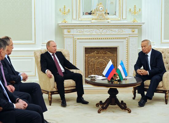 Vladimir Putin on official visit to Uzbekistan