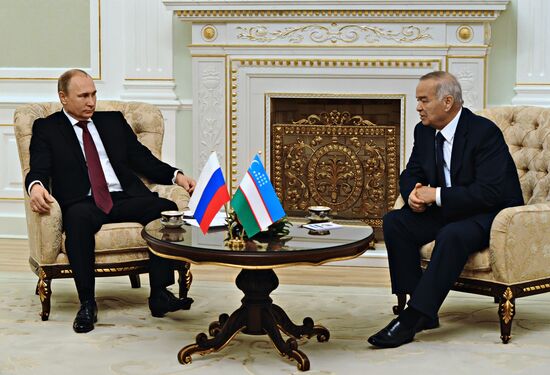 Vladimir Putin on official visit to Uzbekistan