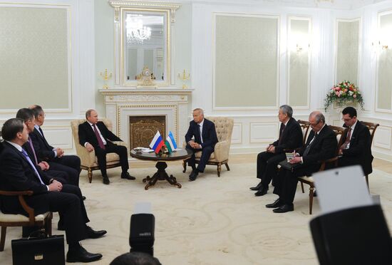 Vladimir Putin on official visit to Uzbekistan