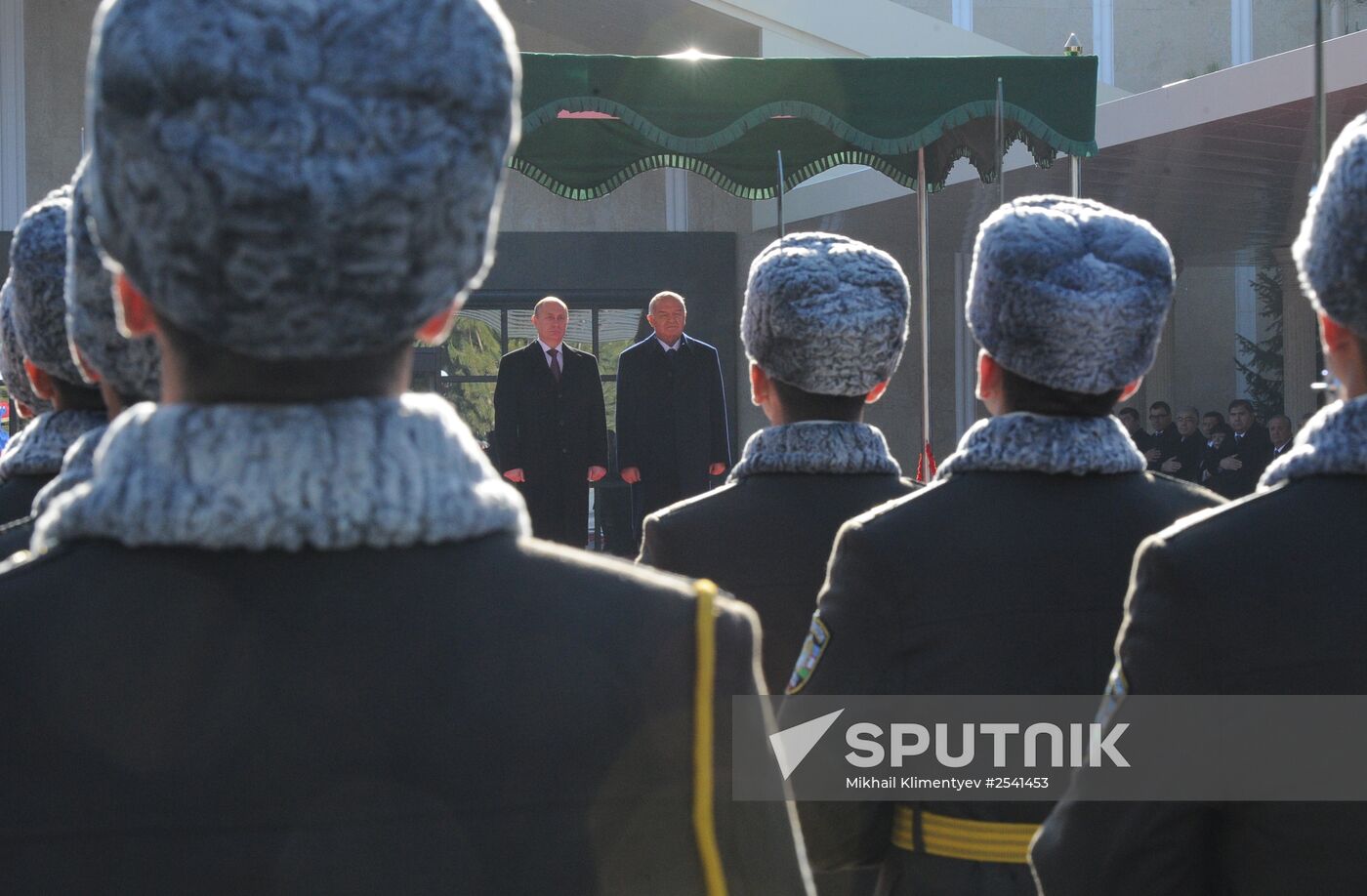 Vladimir Putin on official visit to Uzbekistan