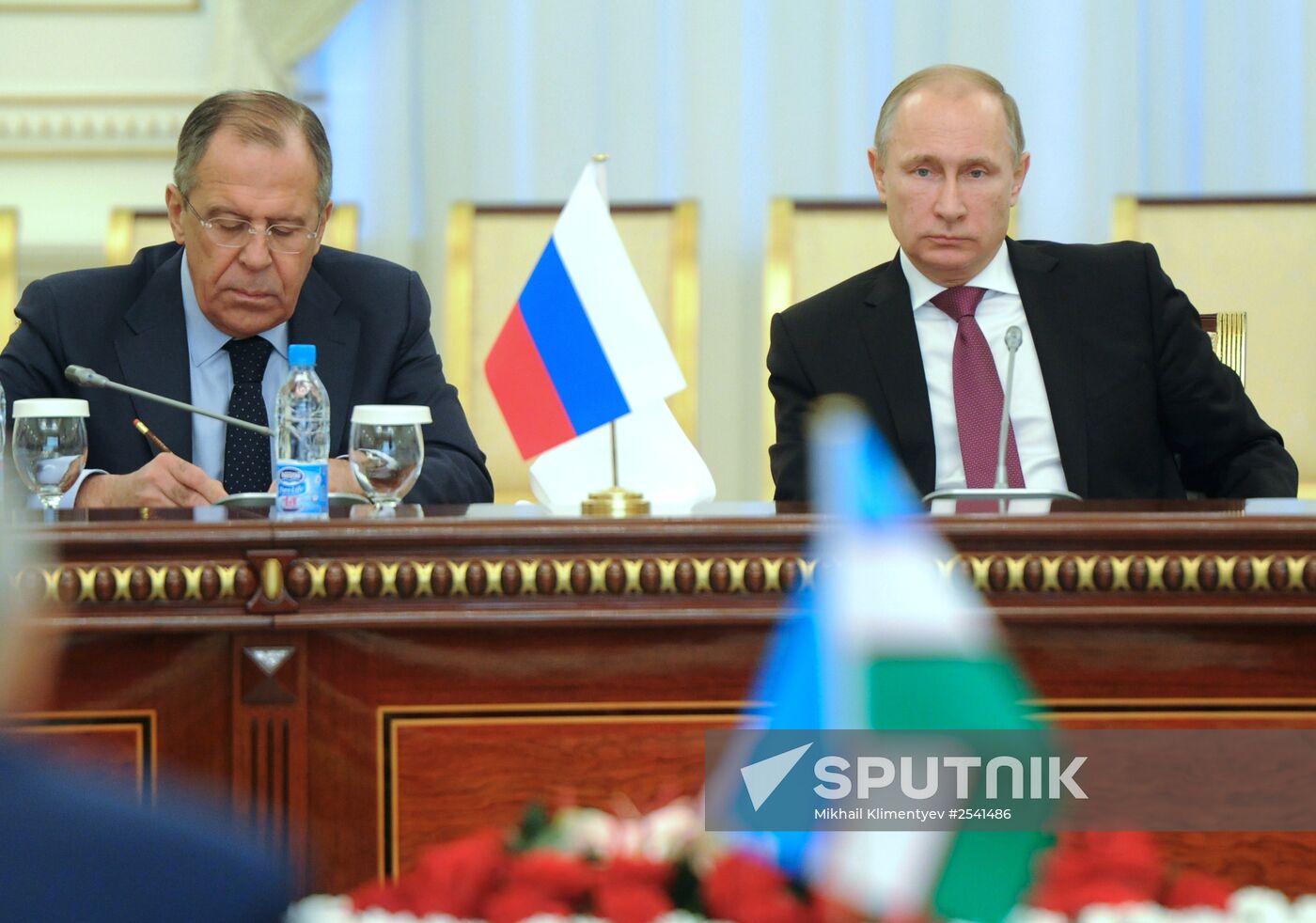 Vladimir Putin on official visit to Uzbekistan