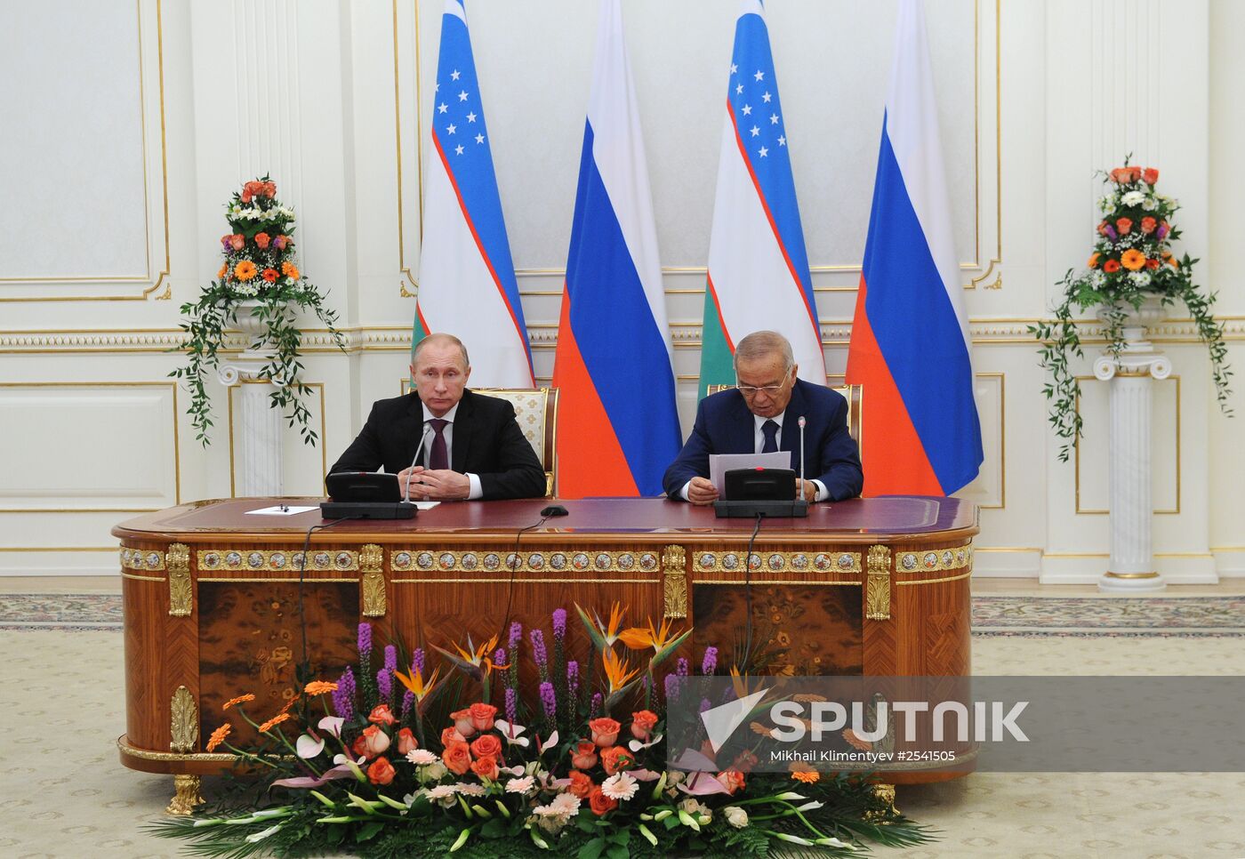 Vladimir Putin on official visit to Uzbekistan