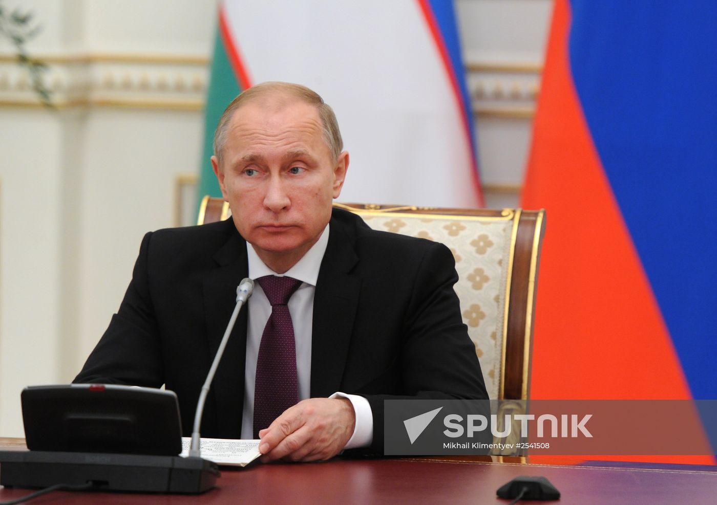 Vladimir Putin on official visit to Uzbekistan
