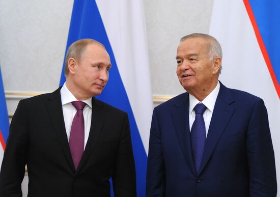 Vladimir Putin's official visit to Uzbekistan