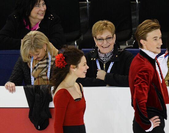 ISU Grand Prix of Figure Skating. Finals. Training sessions