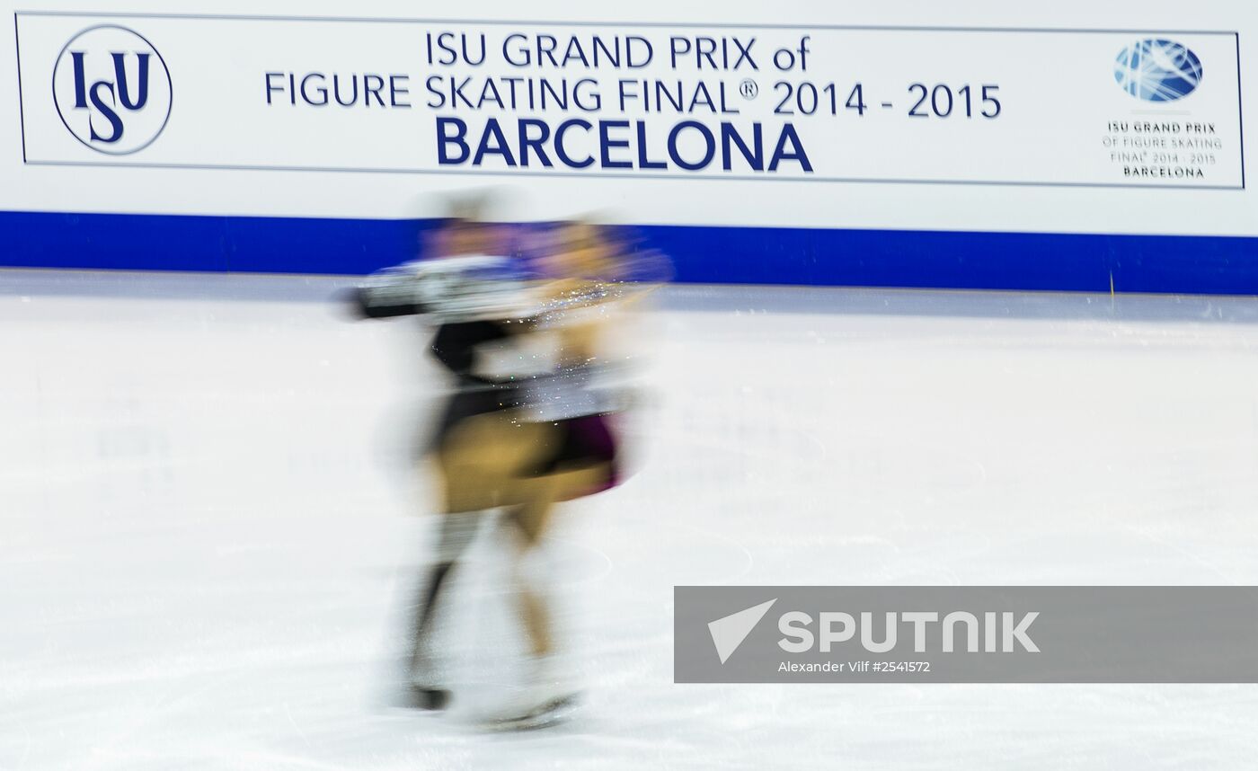 ISU Grand Prix of Figure Skating. Finals. Training sessions