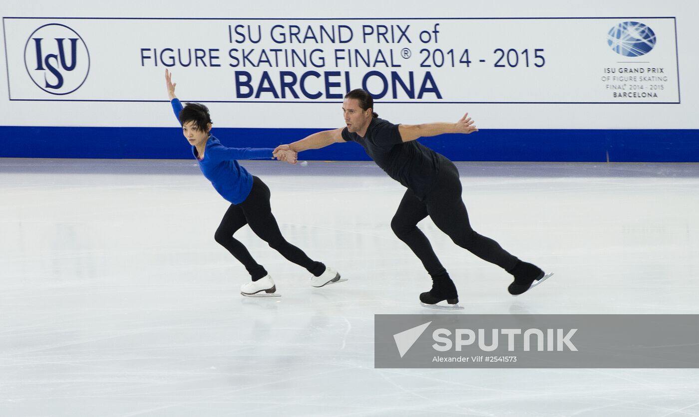 ISU Grand Prix of Figure Skating. Finals. Training sessions