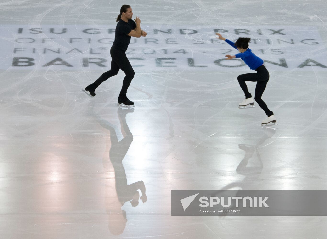 ISU Grand Prix of Figure Skating. Finals. Training sessions