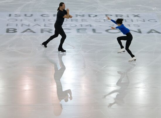 ISU Grand Prix of Figure Skating. Finals. Training sessions