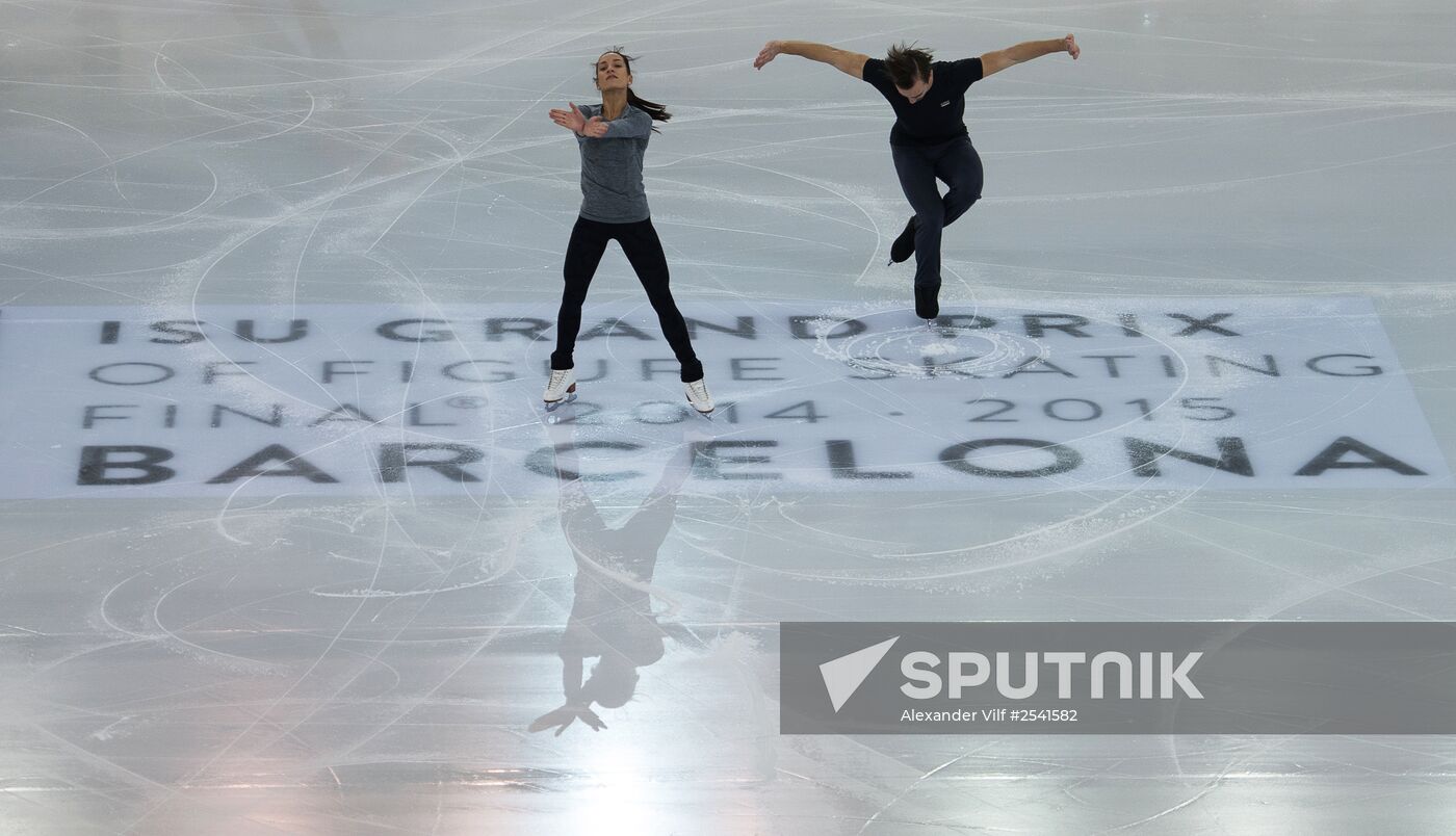 ISU Grand Prix of Figure Skating. Finals. Training sessions